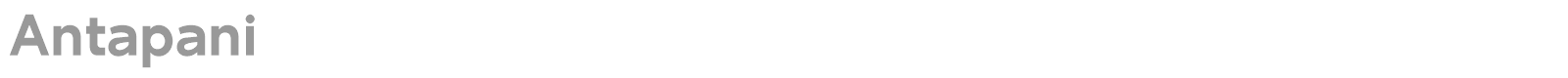Antapani font preview